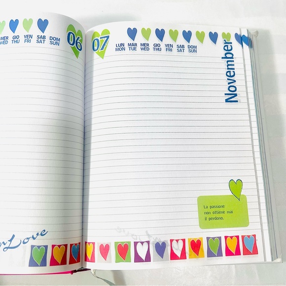 Vintage Italian Love Planner / AMAZING! - Picture 10 of 13